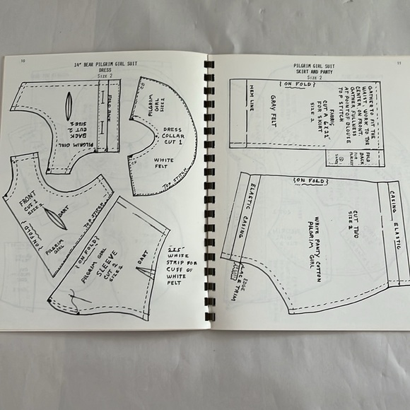 New That Special Touch, Costumes for Bears 1985 Lois Frederick Pattern BOOK - Picture 7 of 14